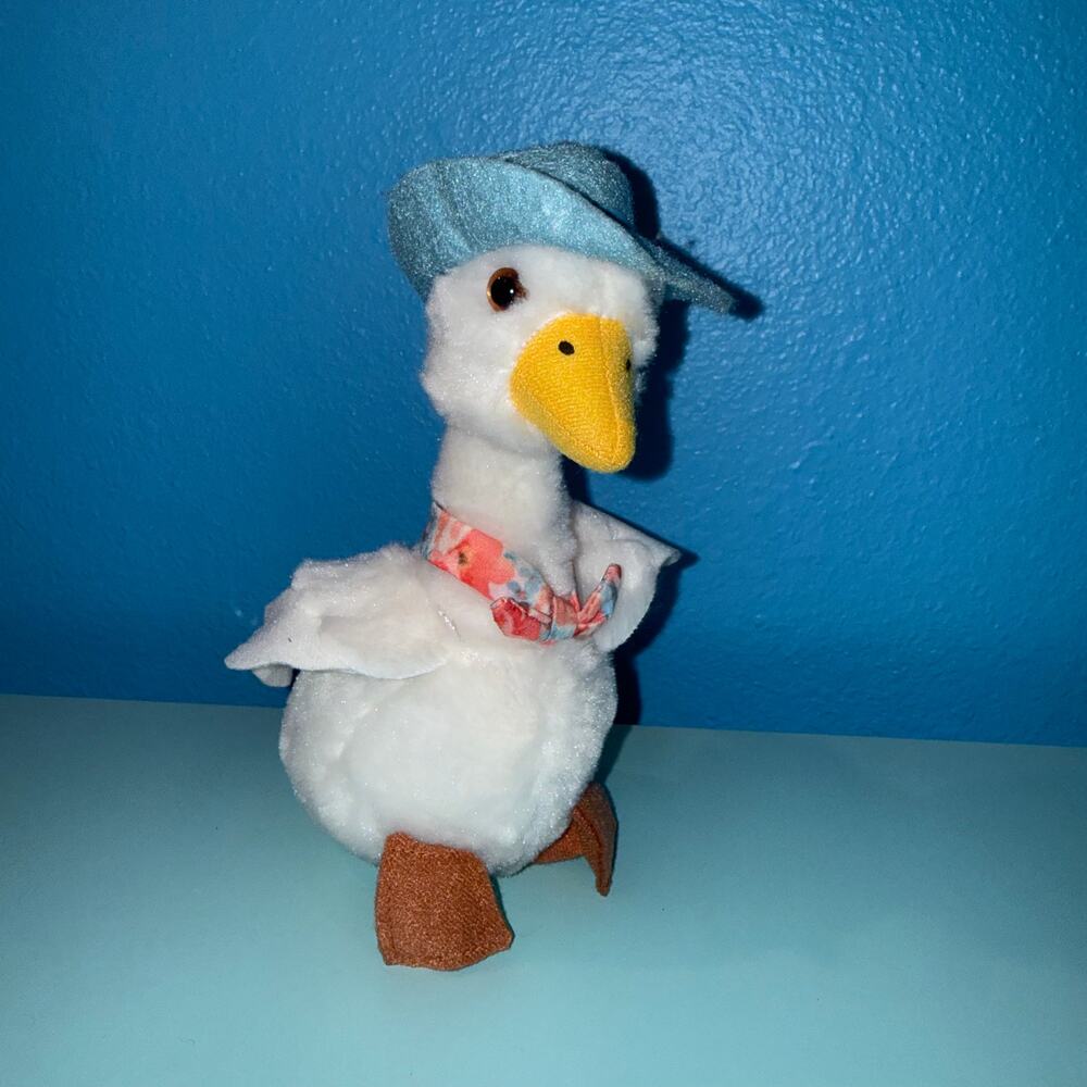 Ty Beanie Baby Jemima Puddle Duck Peter Rabbit Plush Beatrix Potter Toy